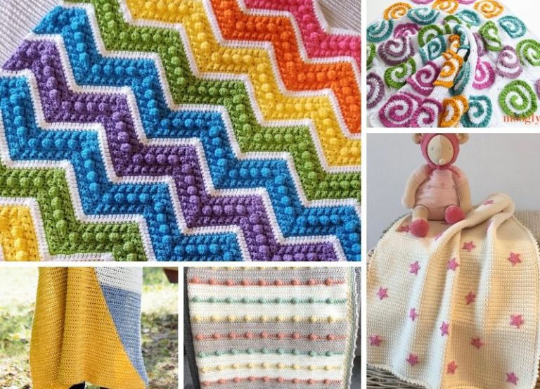 36 Adorable Baby Crochet Blankets