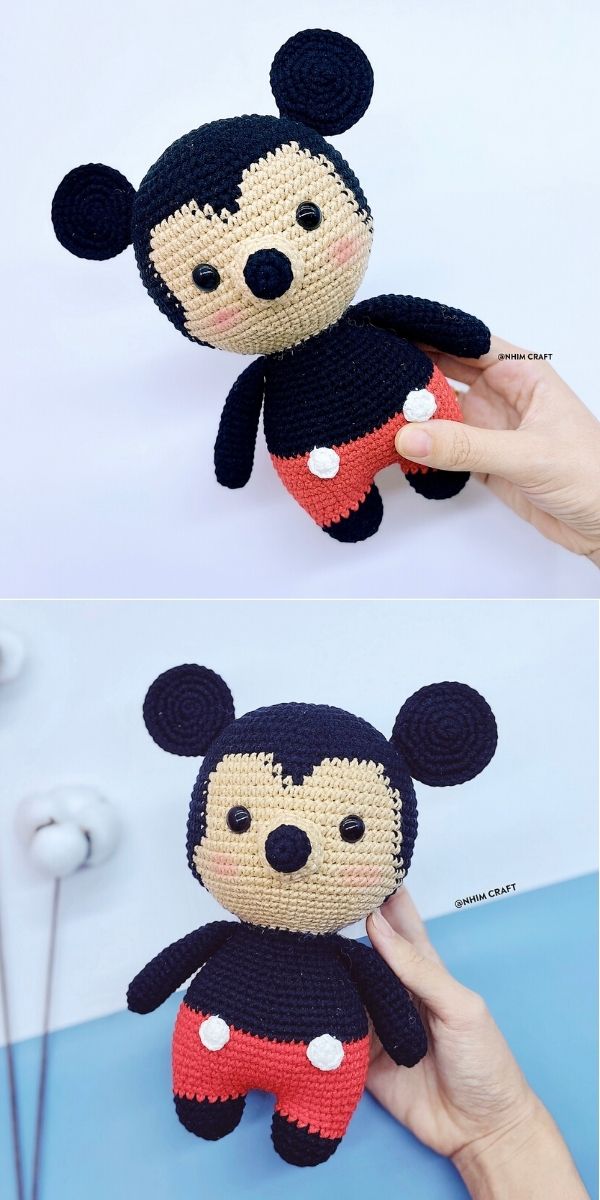 Amigurumi Mickey Mouse