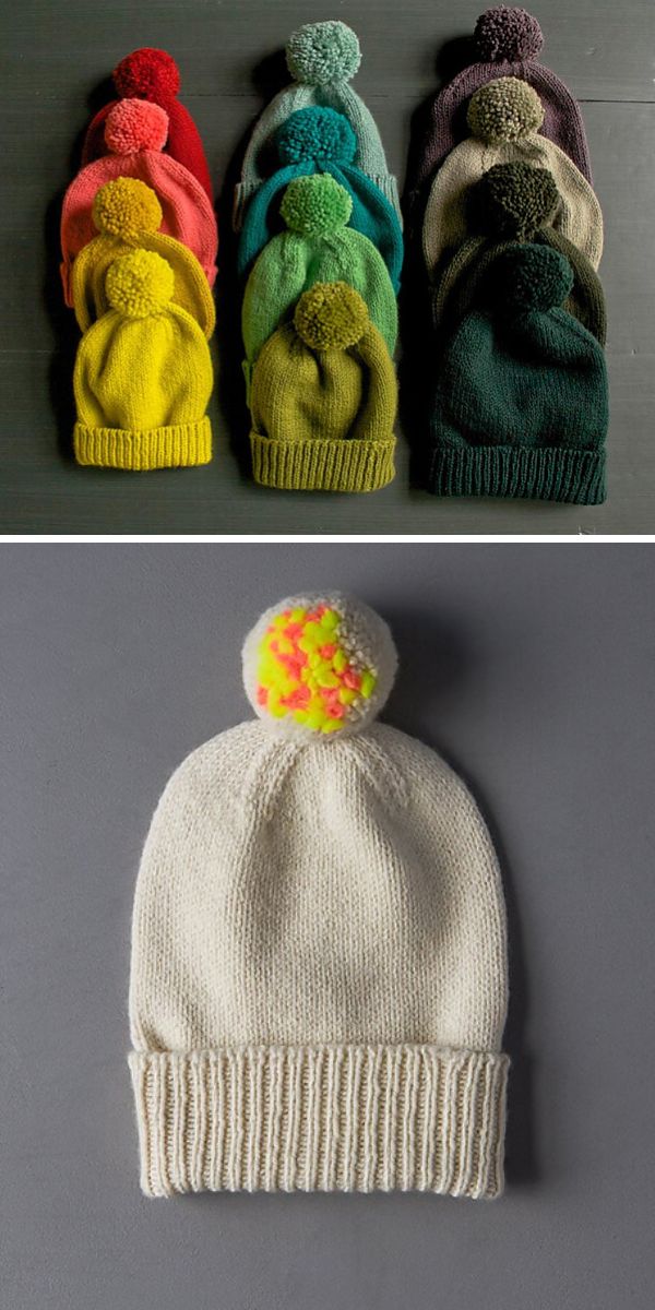 free knitted hat pattern