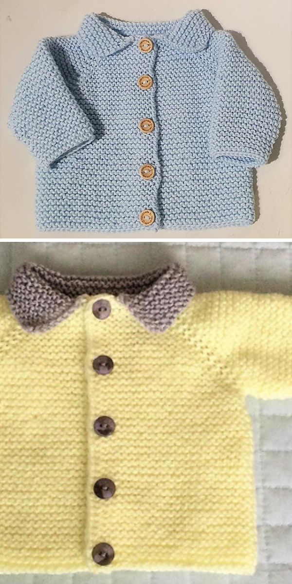 free knitted baby jacket pattern