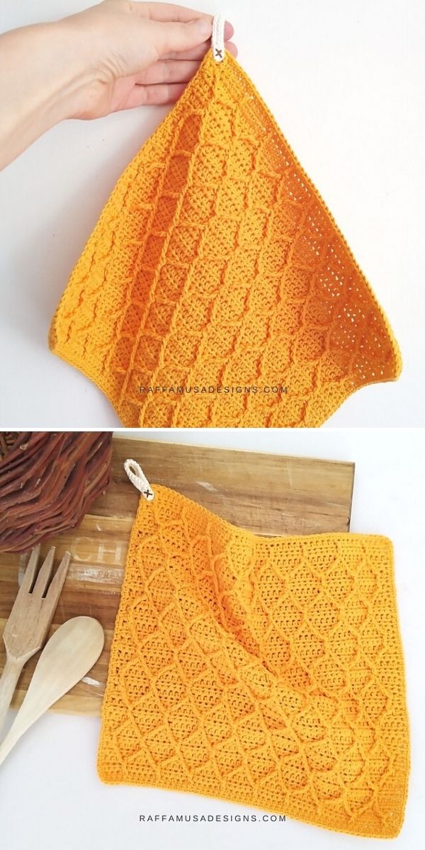 free dishcloth crochet pattern