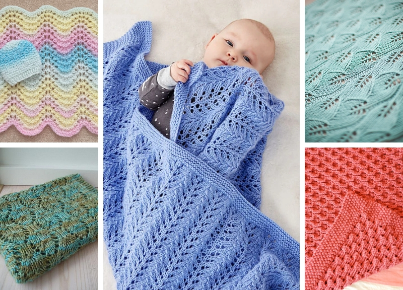 Gentle Baby Blankets Free Knitting Patterns