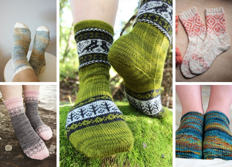 Cozy Adorable Socks Free Knitting Patterns