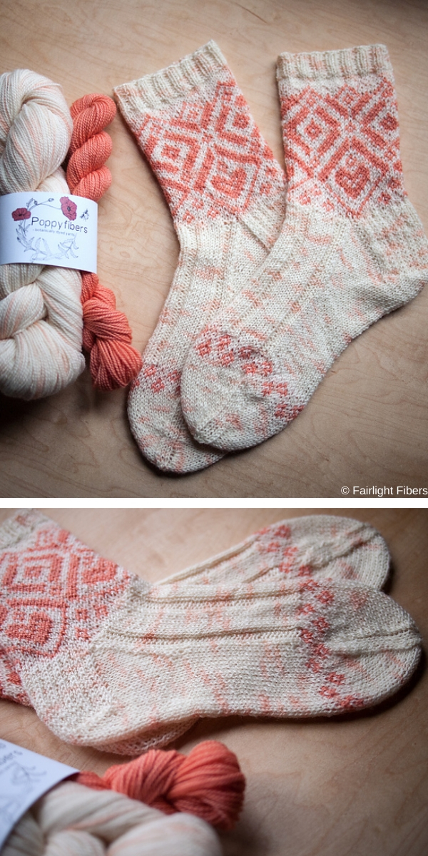 Seven Sock Knitting Patterns for Socktober Coziness - A Bee In The