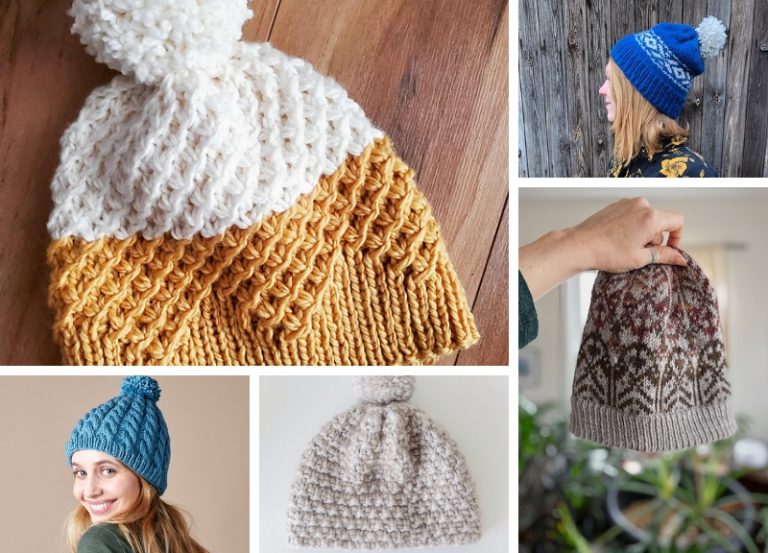 18 Lovely Chunky Knitted Beanies