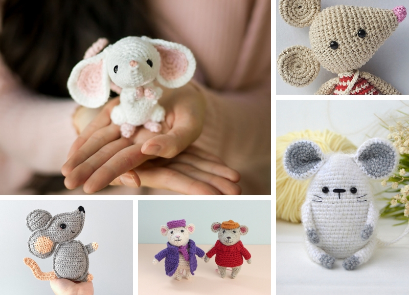 The Best Amigurumi Mice Free Crochet Patterns