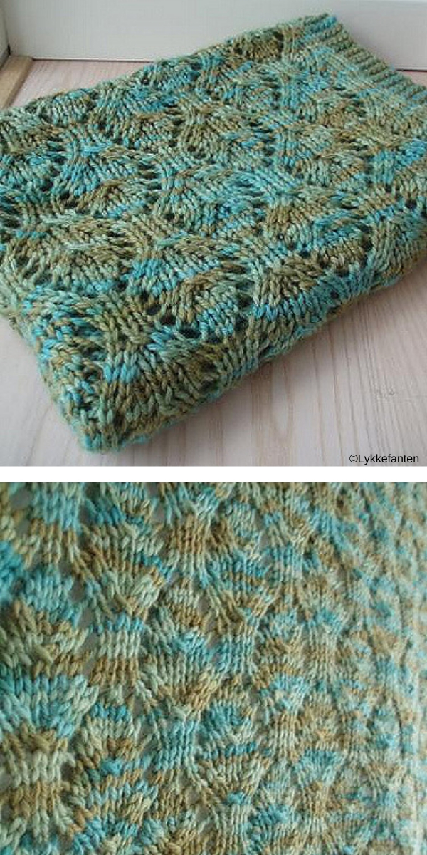 Baby Chalice Blanket free knitting pattern