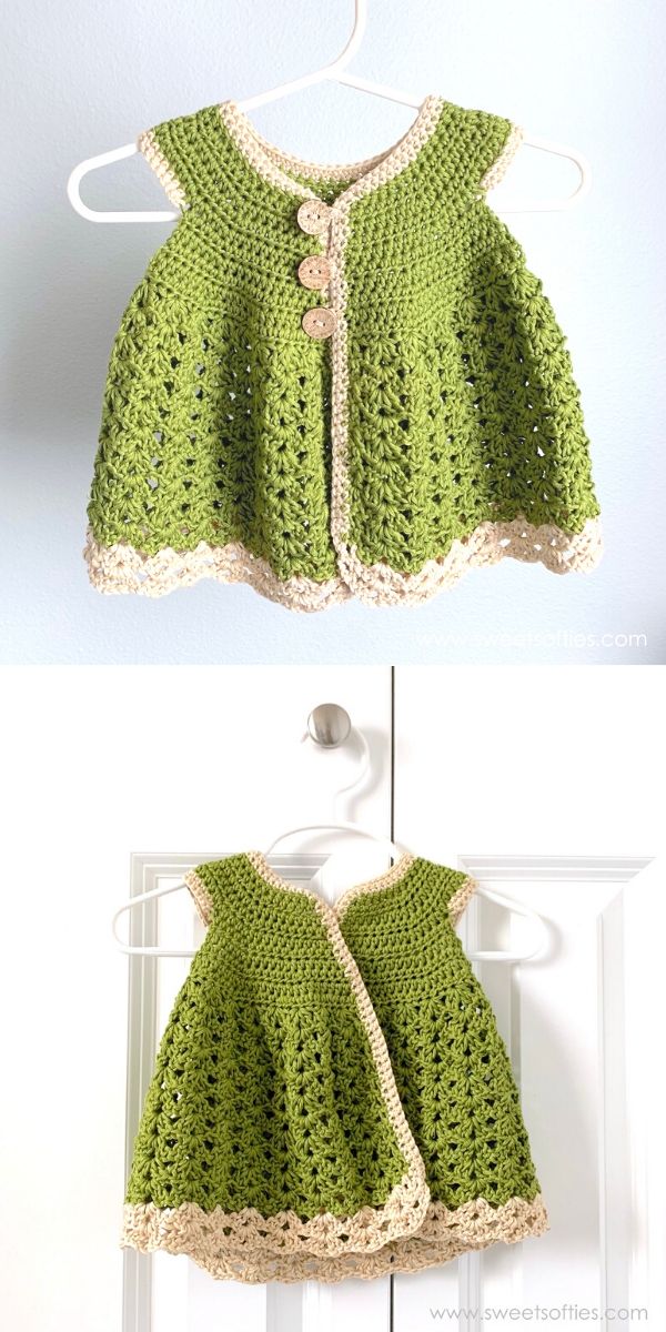 easy crochet baby dress for beginners