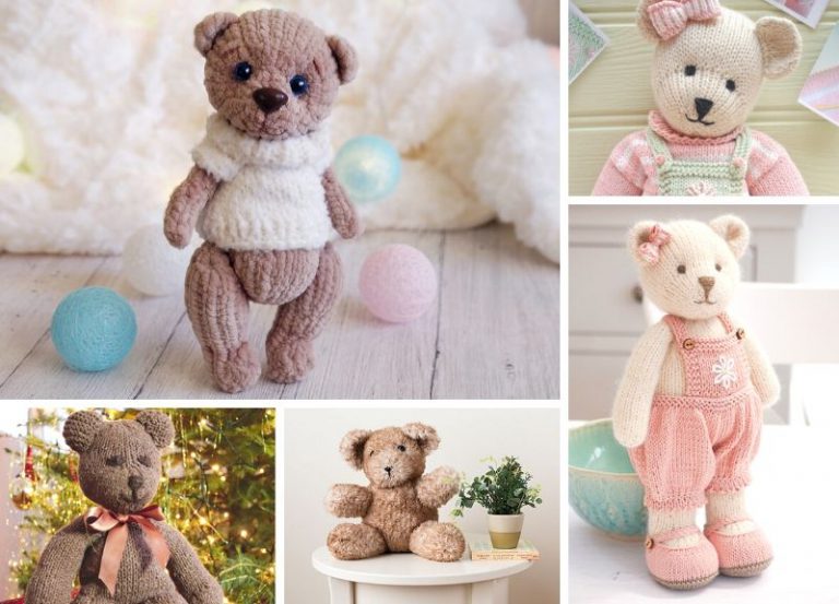10 Charming Classic Knitted Bears