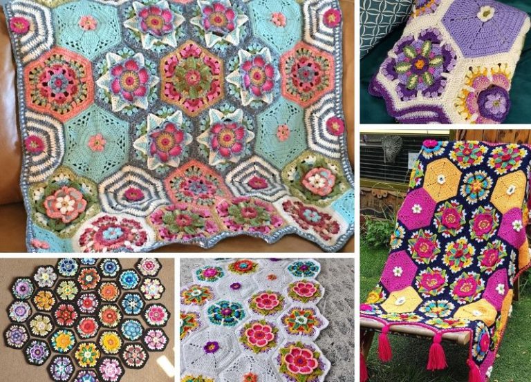 Frida’s Flowers Crochet Blankets