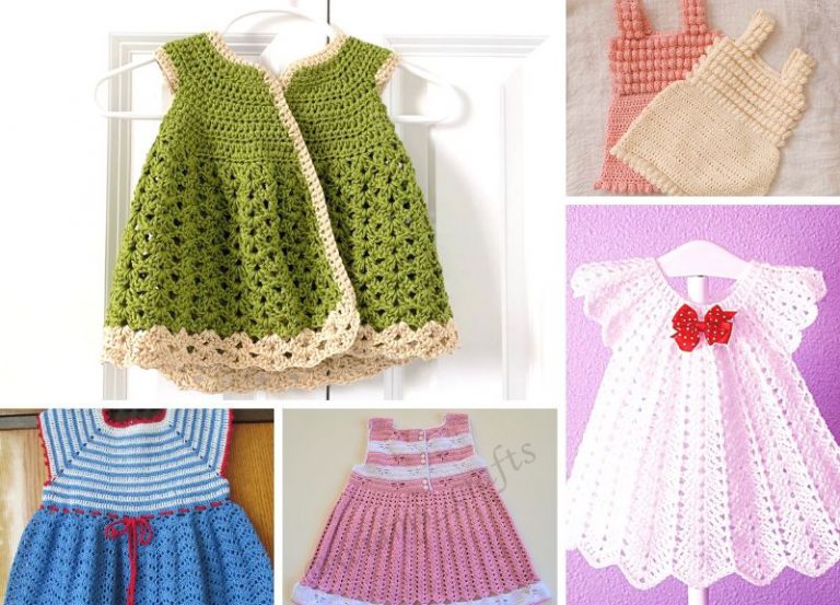 20 Easy Baby Dresses For Beginners Free Crochet Patterns