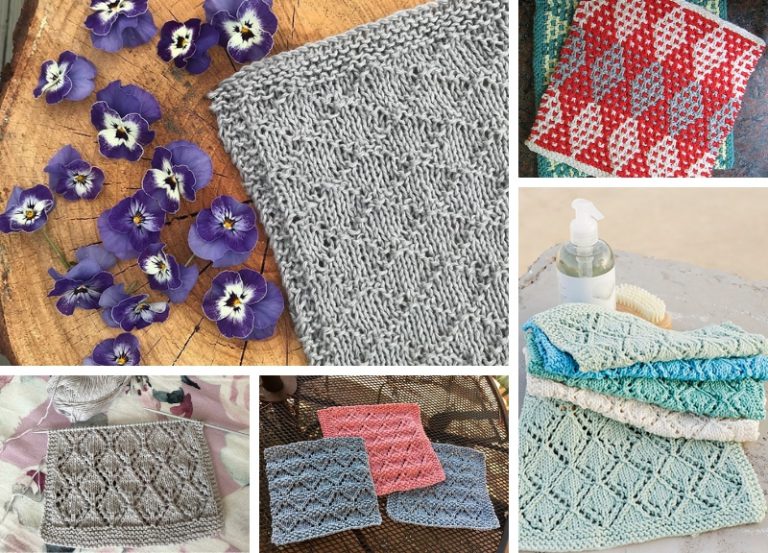 Diamond Dishcloths Free Knitting Patterns