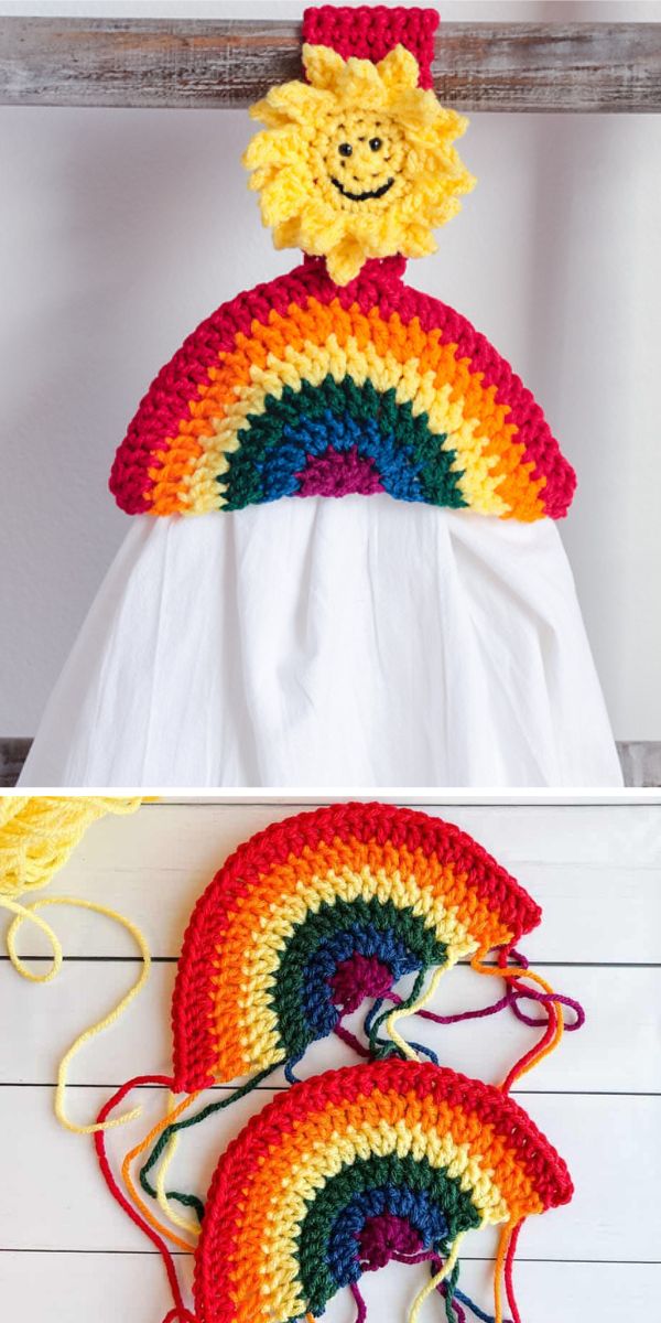 free rainbow crochet pattern