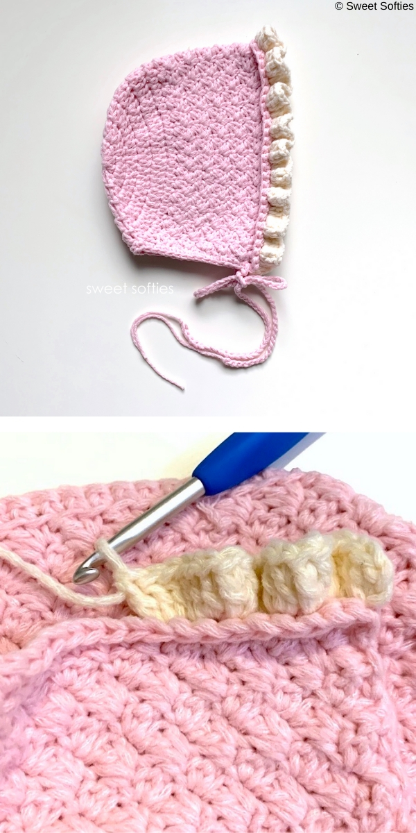 Classic Lace Bonnet Free Crochet Pattern