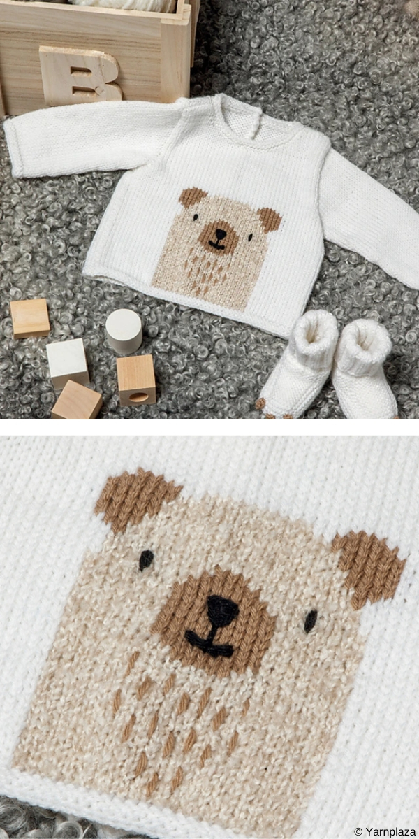  Baby Sweater Free Knitting Pattern