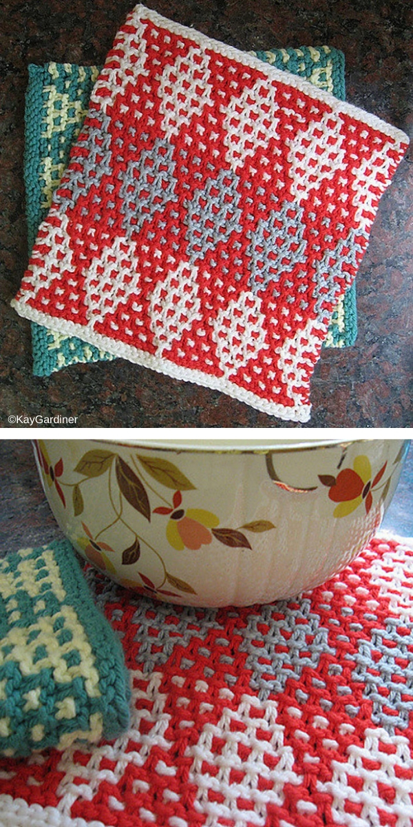 Linoleum Dishcloth Free Knitting Pattern