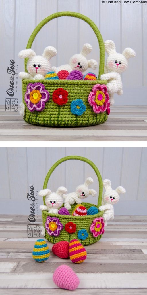 Little Bunnies Easter Basket