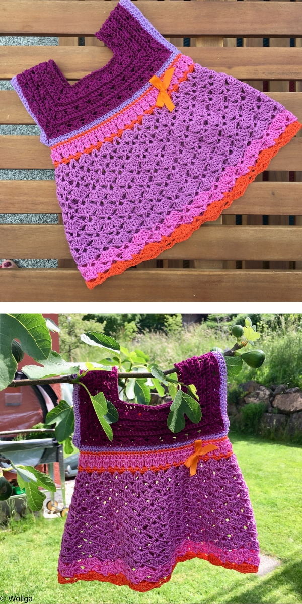 Little Miss Allison's Dress Free Crochet Pattern