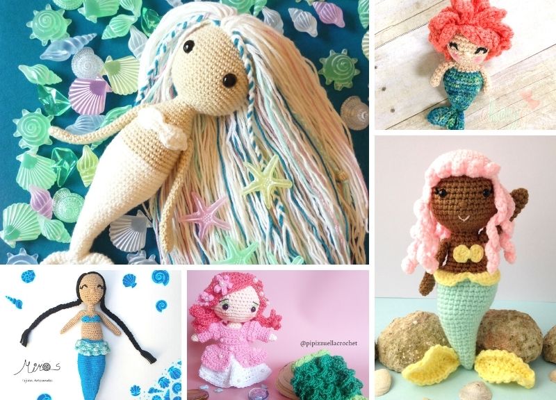 Amigurumi Mermaids Free Crochet Patterns