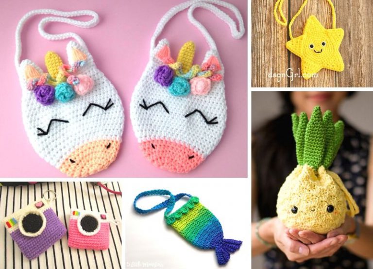 22 Cute Crochet Purses For Kids