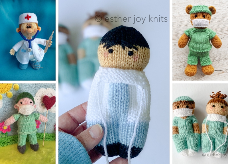 Gifts for Frontline Heroes Knitting Patterns