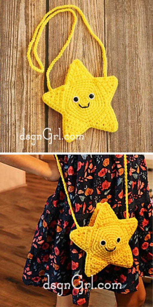 Star Purse Free Crochet Pattern