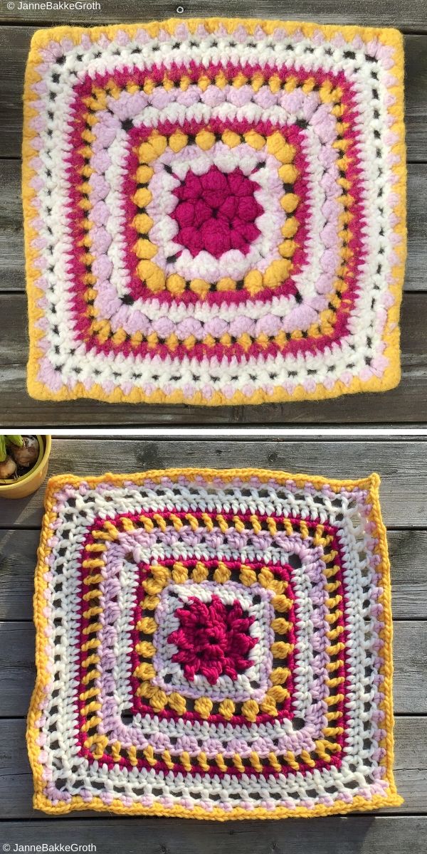 Water Lily Free Crochet Pattern