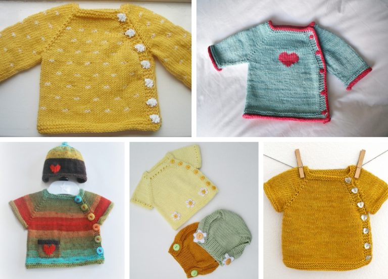 Adorable Baby Cardigans Free Knitting Patterns