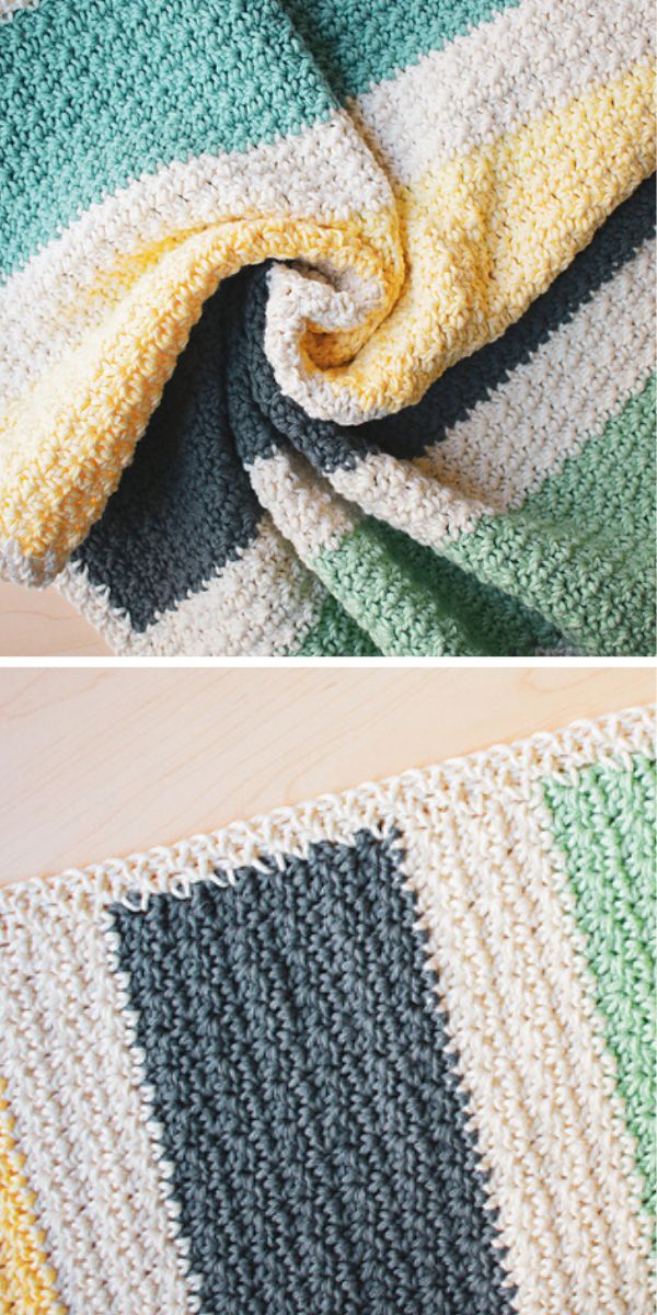 crochet baby blanket free pattern