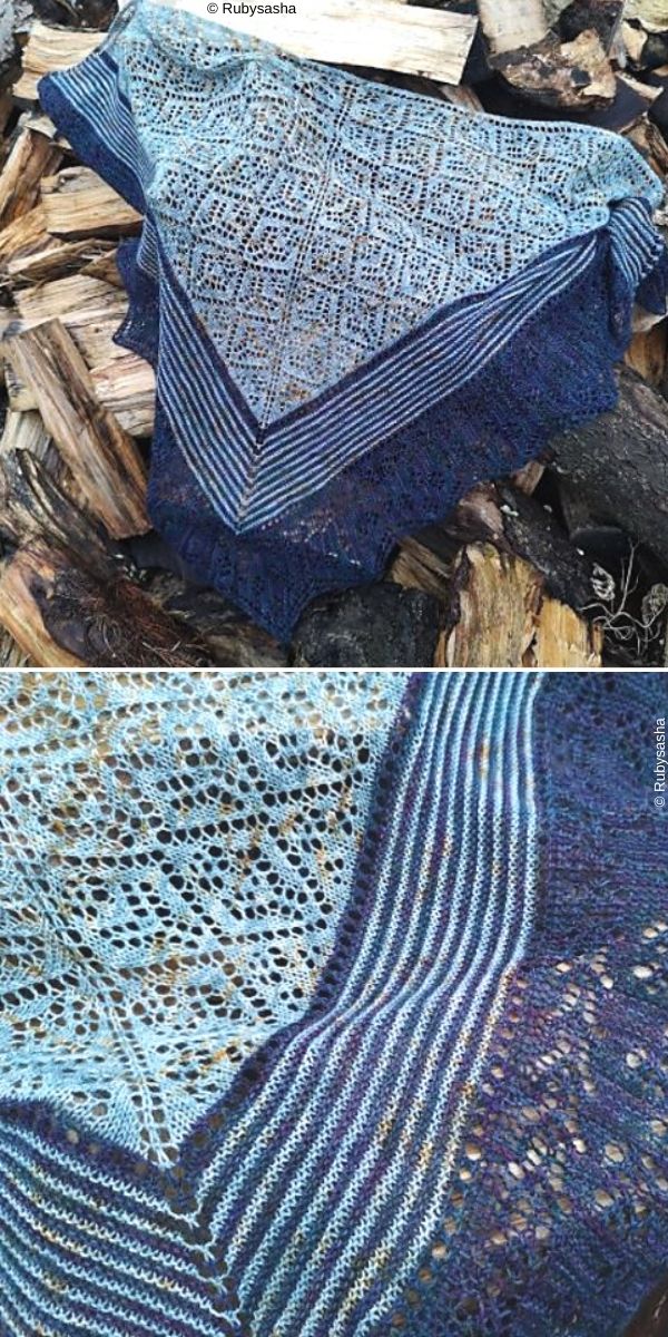 Bantry Shawl Free Knitting Pattern