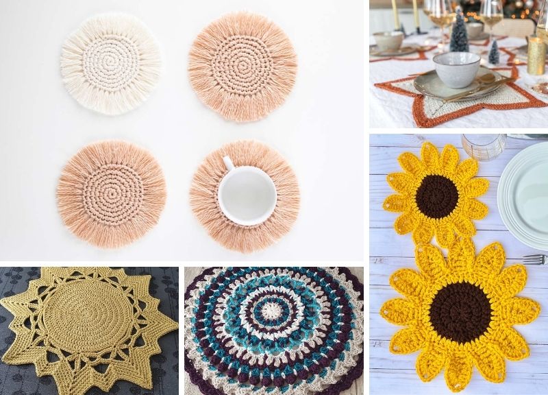 Cheerful Crochet Placemats