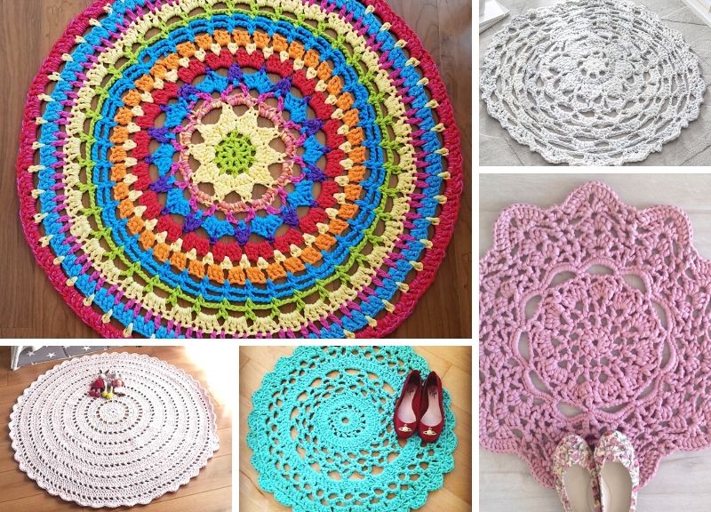 Crochet Doily Rugs