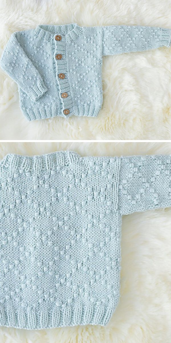 free baby cardigan knitting pattern