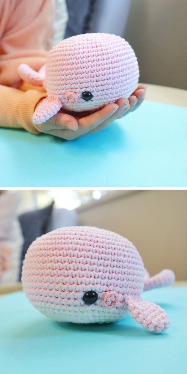 whale amigurumi free crochet pattern