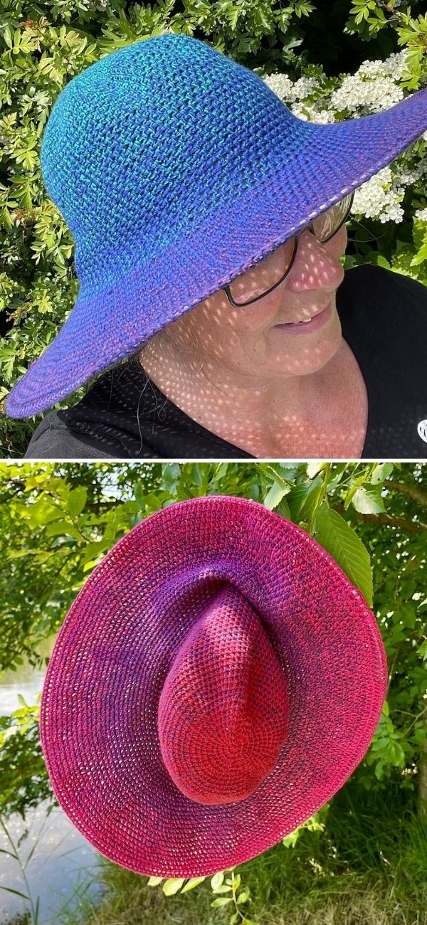 Gradient Sun Hat