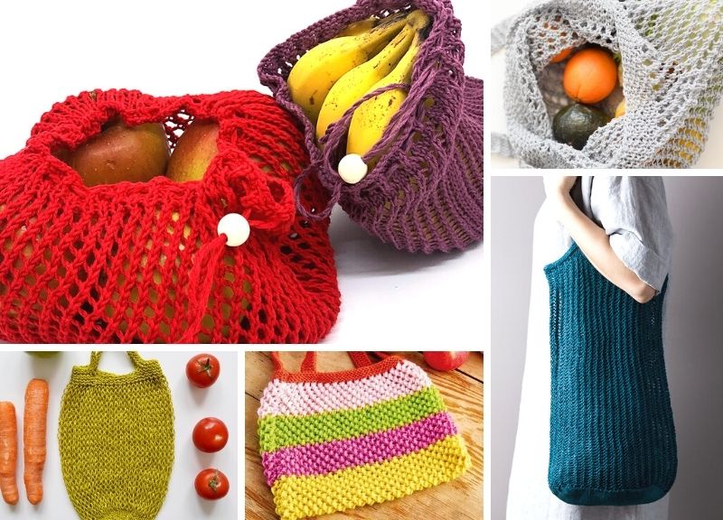 Knitted Market Bags