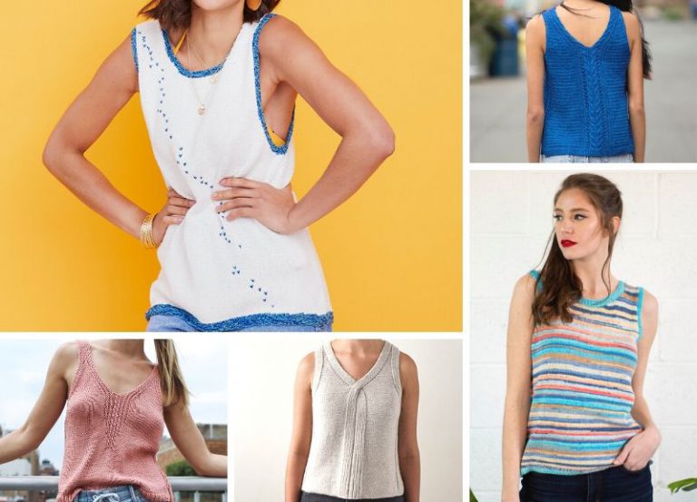 16 Knitted Tank Tops