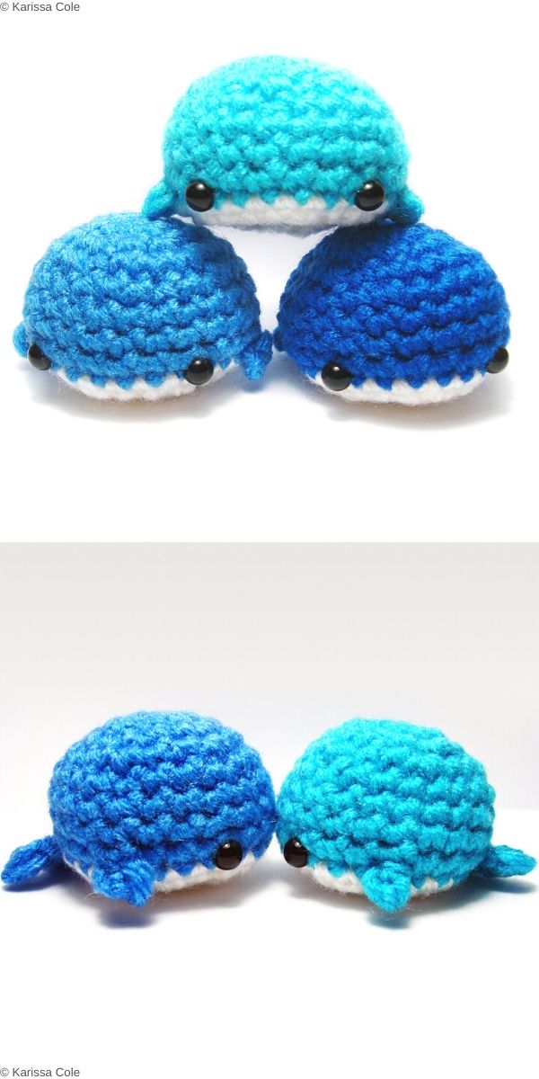 Micro Whale Free Crochet Pattern