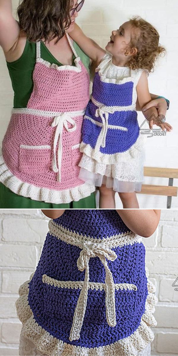 crochet apron free pattern