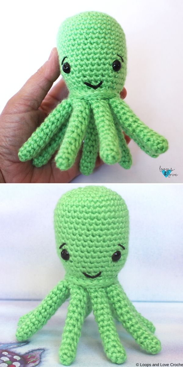 Octopus Amigurumi Free Crochet Pattern