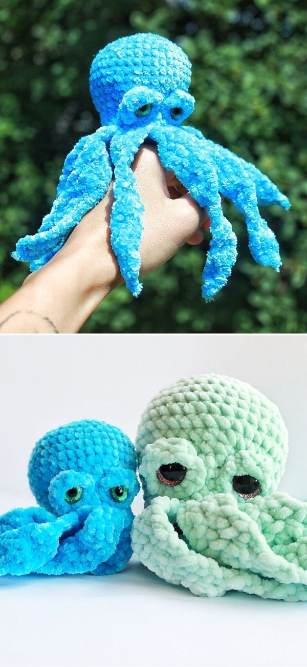 Plush octopus