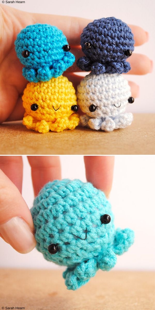 Baby Octopus Amigurumi Free Crochet Pattern