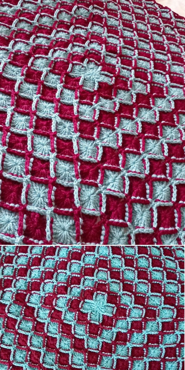 free bavarian blanket crochet pattern