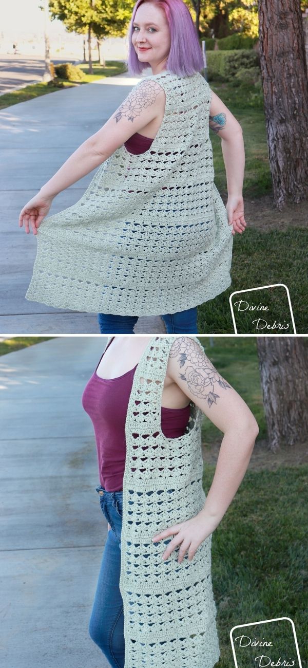 Minimalist Crochet Vest Free Patterns – 1001 Patterns