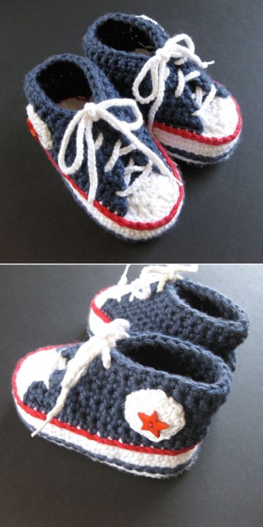 Baby Converse Booties