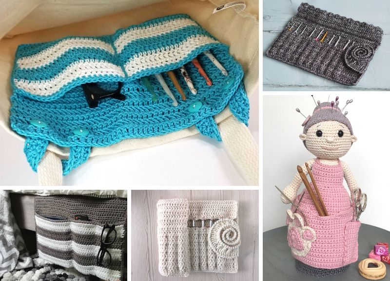 Crochet Organizer Ideas - Free Patterns –