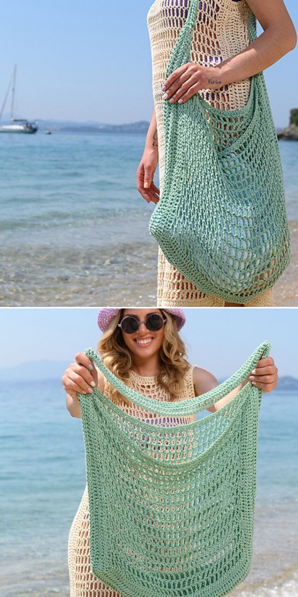 free beach bag crochet pattern