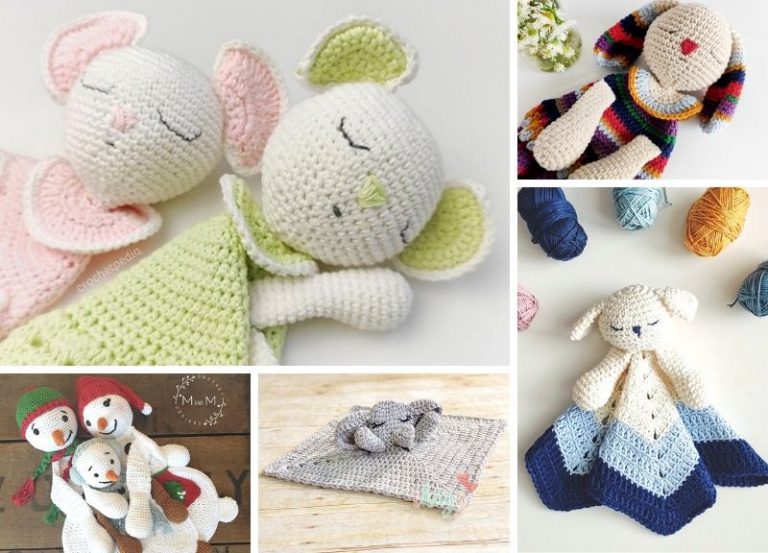 39 Adorable Crochet Lovey Patterns