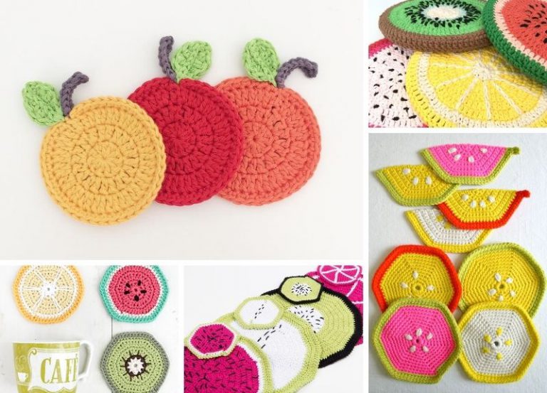 21 Fruity Crochet Home Accessories and Squares