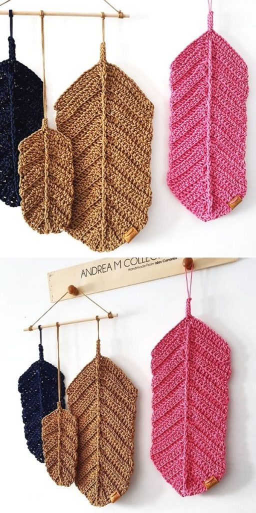 The Best Colorful Crochet Feathers Decor 1001 Patterns
